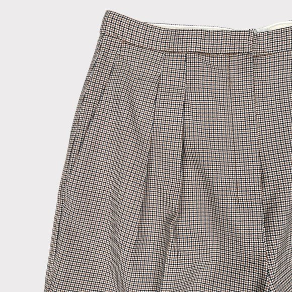 ARITZIA BABATON Rosemarie Pleated High Waisted Wide Leg Trousers Women's Size 10 - Picture 5 of 16